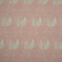 Jersey Benno, Füchse in natur auf rosa melange, Kinderstoff Bild 2