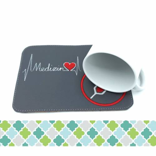 Mugrug, Tassenuntersetzer Medizin