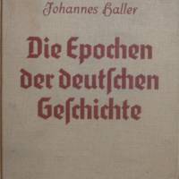 Die Epochen der deutschen Geschichte von Johannes Haller Bild 1