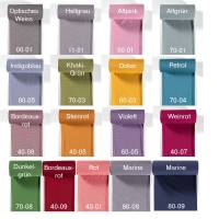 Bündchenstoff-Nootboom-Strickschlauch-Tubular- Formen-35 cm Schlauch-Meterware-17 verschiedene Farben Bild 1