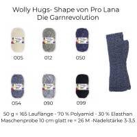 Wolly Hugs- Shape von Pro Lana-Die Garnrevolution-50 g = 165 Lauflänge-70 Prozent Polyamid-30 Prozent Elasthan-6 Farben Bild 1
