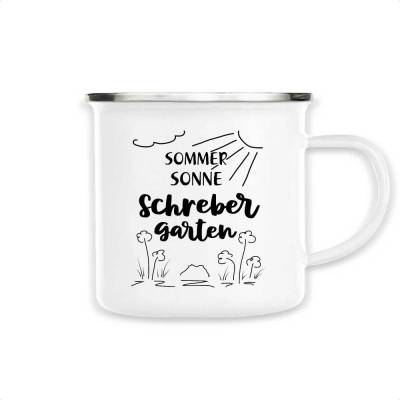 Tasse Sommer Sonne Schrebergarten