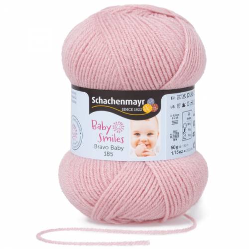 (€3,80/100g)Schachenmayr  Bravo Baby 185 Baby-Smiles Strick- und Häkelgarn 50g  1038 shade