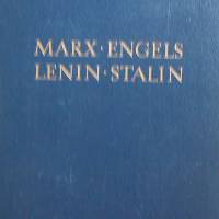 2 Bände Marx - Engels - Lenin - Stalin - war im Besitz der NVA Dienstelle Potsdam 1956 Bild 1
