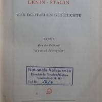 2 Bände Marx - Engels - Lenin - Stalin - war im Besitz der NVA Dienstelle Potsdam 1956 Bild 2