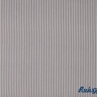 0,5m Baumwolle Streifen Grau Bild 1