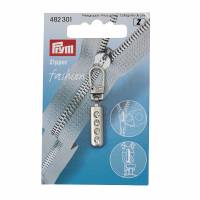 Zipper Prym fashion 482301 für Reißverschluss silberfarben mit Strass Bild 2