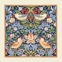 WILLIAM MORRIS 3er Set Kunstdruck Poster Triptychon Vintage, Wanddeko, Florale Muster Pattern, Strukturen, Blumen, Vögel Bild 2