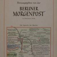 1000 Wege um Berlin,herausgegeben von der Berliner Morgenpost,ca.1940,74 Seiten. Kartendeckel innen mit Zeichnung. Bild 2