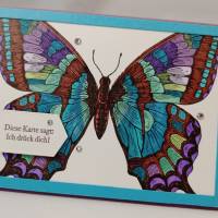 Grußkarte "Schmetterling" Bild 1