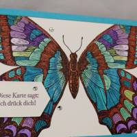Grußkarte "Schmetterling" Bild 3