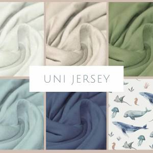 ab 50cm Uni Jersey in weicher, fester Qualität - verschiedene Farbtöne Bild 9