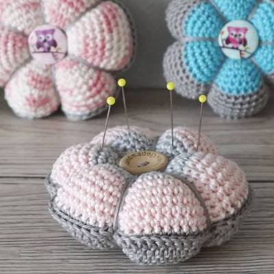 Häkelanleitung für das kleine Nadelkissen