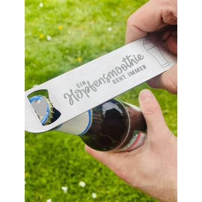 Flaschenöffner mit Gravur | Personalisierter Flaschenöffner | Kapselheber mit Gravur | Origineller Bieröffner