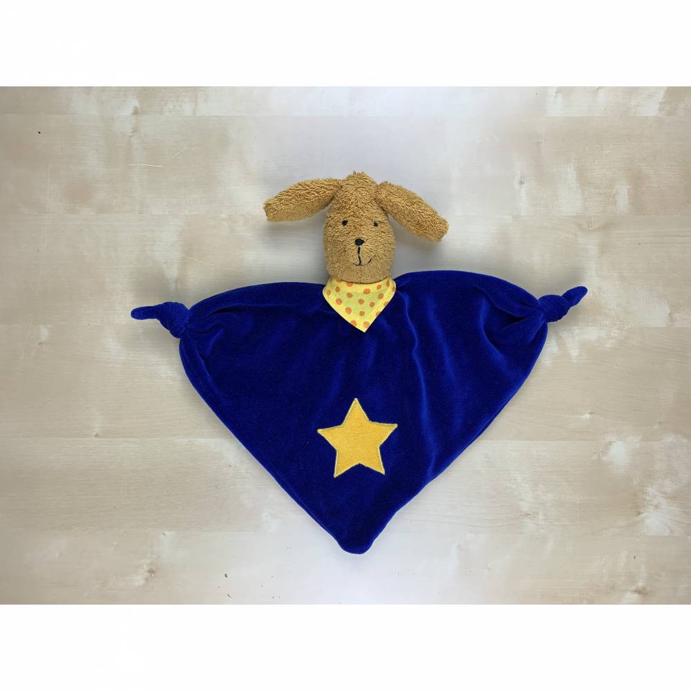 Personalisiertes Schmusetuch Teddy - Kuscheltuch Mit Namen Für Babys