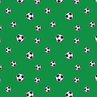 Popeline  Baumwolle Stoff  Patchworkstoff  Fußball  Grün Bild 1