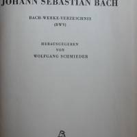 Thematisch-systematisches Verzeichnis der Werke Johann Sebastian Bachs - von Wolfgang Schmieder Bild 2