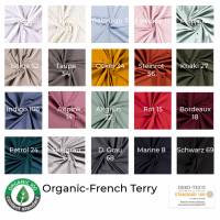 Organic-French Terry-Theresa-GOTS-Global Organic Textile Standard zertifiziert-50 cm Schritte-Meterware Bild 1