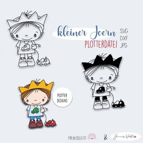 Plotterdatei Janeas World Kleiner Jörn