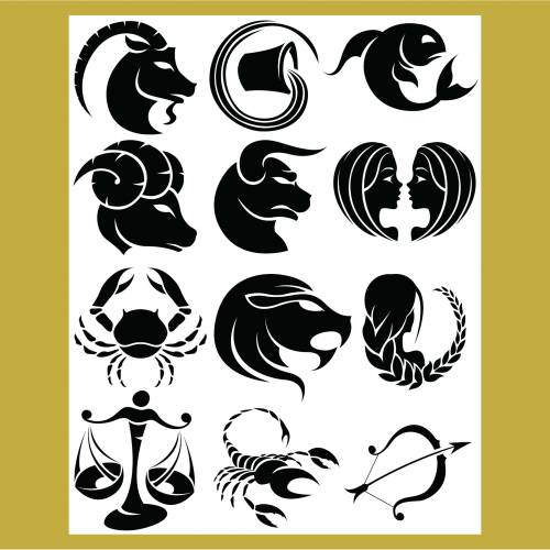 Plotterdatei Sternzeichen , gsp, svg