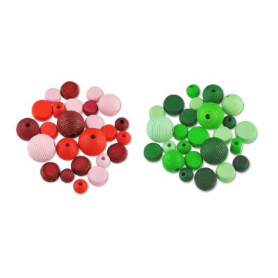 Metallperlenmix ca. 25Stk.