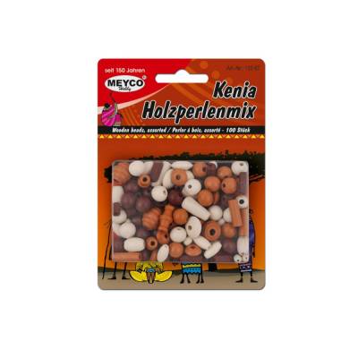 Holzperlenmix ca. 100 Stk.