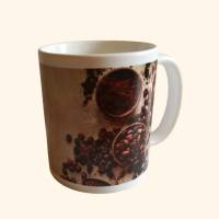 Kaffee-Tasse mit einem kreativen Spruch und einem dekorativen Motiv Bild 6