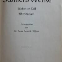 Schillers Werke Siebenter Teil - 20er Jahre Bild 3