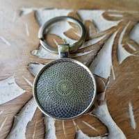 Teatime Schlüssel- Anhänger - Kette silber o bronze für Teeliebhaber 25mm Cabochon Bild 2