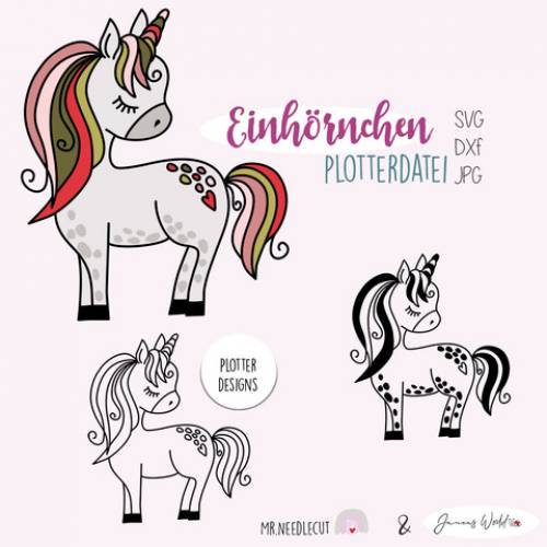 Plotterdatei Janeas World Einhörnchen