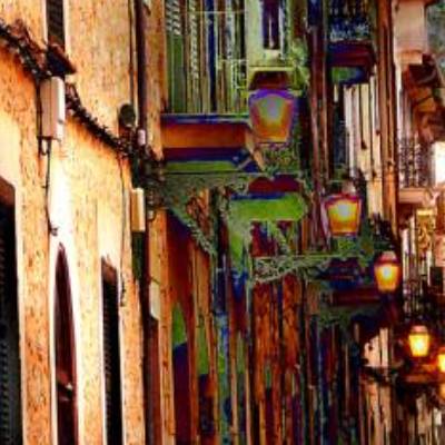 Lesezeichen - „Romantik in Sóller“ – Design  Ulrike Kröll