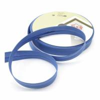 Baumwolle Schrägband, 18mm, Kantenband, nähen, Meterware, 1meter (azurblau) Bild 2