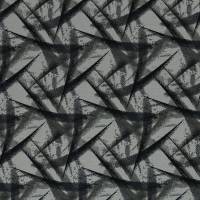Sweat grau schwarz abstrakt gemustert, Toronto Swafing, Stoffe Meterware Bild 1
