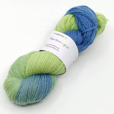 100g/ 300m LL Merino 300 handgefärbt ohne superwash
