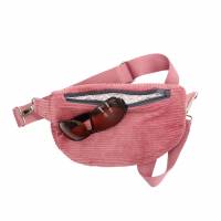 Bauchtasche "Lili"  trendiger Cross-Body-Bag, Bodybag , Hüfttasche aus Breitcord, Umhängetasche, Festivaltasch Bild 3
