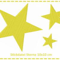 Stickdateien Sterne123 10x10 Bild 1