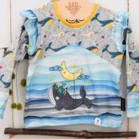 Digitale Stickdatei Mond Wal für den 10x10 - 20x30 cm (4x4 - 8x12") Stickrahmen Bild 6