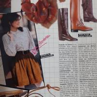 True Vintage Antik Nostalgie Carina Mode für junge FRAUEN 9/88 Schnittmuster Nähen Handarbeiten Anleitung 80 er Bild 3