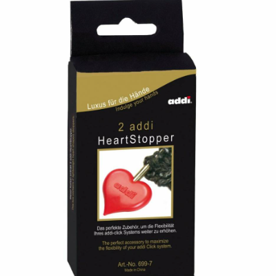 addi HeartStopper Maschenstopper Herz 2 Stück