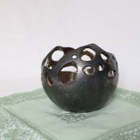 Keramik Teelicht Dekoration Bild 5