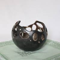 Keramik Teelicht Dekoration Bild 6
