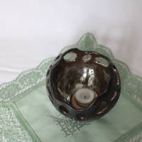Keramik Teelicht Dekoration Bild 9