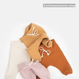 ab 50cm Waffelstrick Jersey - 100% Baumwolle Waffelstoff - Baby Kinder Kleidung Schlafsack, Latzhose Bild 1