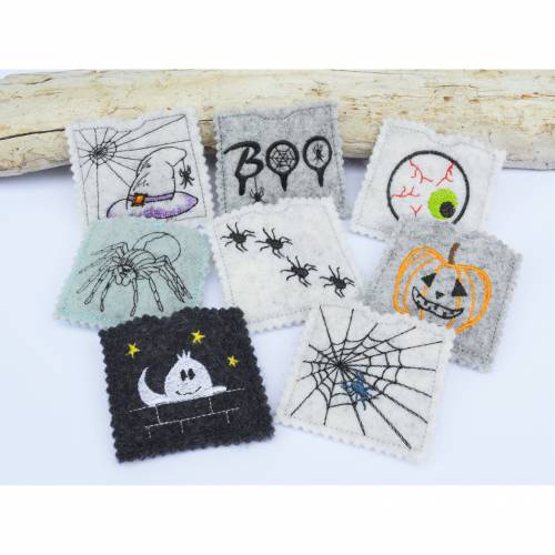 Stickdatei Halloween ITH kleine Schokohülle 8er SET