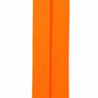 Baumwolle Schrägband, 30mm, Kantenband, nähen, Meterware, 1meter (orange-dunkel) Bild 3