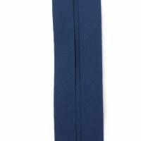 Baumwolle Schrägband, 30mm, Kantenband, nähen, Meterware, 1meter (marineblau) Bild 3