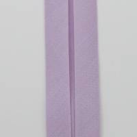 Baumwolle Schrägband, 30mm, Kantenband, nähen, Meterware, 1meter (lavendel-hell) Bild 3