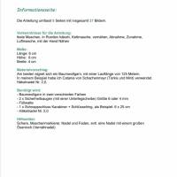 Schildkröten Schlüsselanhänger als PDF-Häkelanleitung, Download, Sprache Deutsch Bild 10