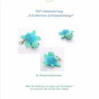 Schildkröten Schlüsselanhänger als PDF-Häkelanleitung, Download, Sprache Deutsch Bild 9