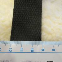 VENO Gurtband Taschengurtband 100% Baumwolle schwarz Breite 30 mm (1m/3,50 €) Bild 2